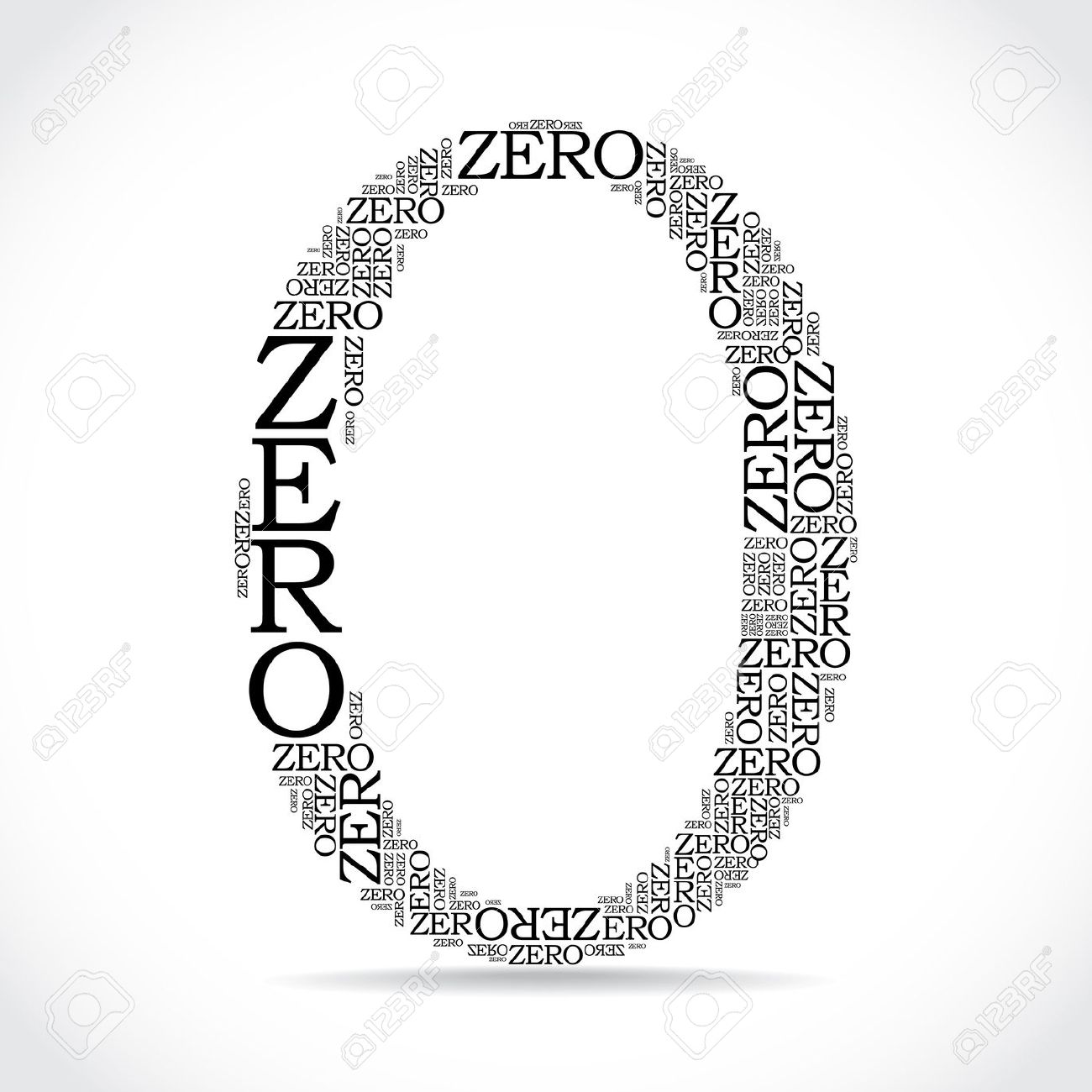 Re-conceptualizing Zero; or: Zero-stroke
